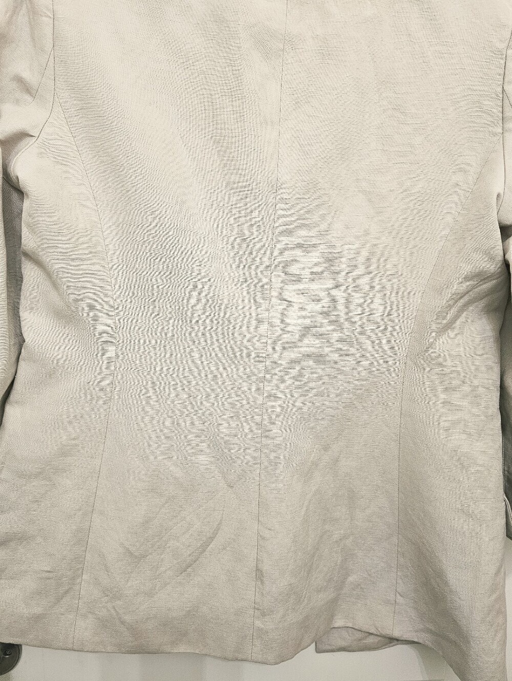 Calvin Klein Light Cream Women's Blazer Jacket - Picture 11 of 15